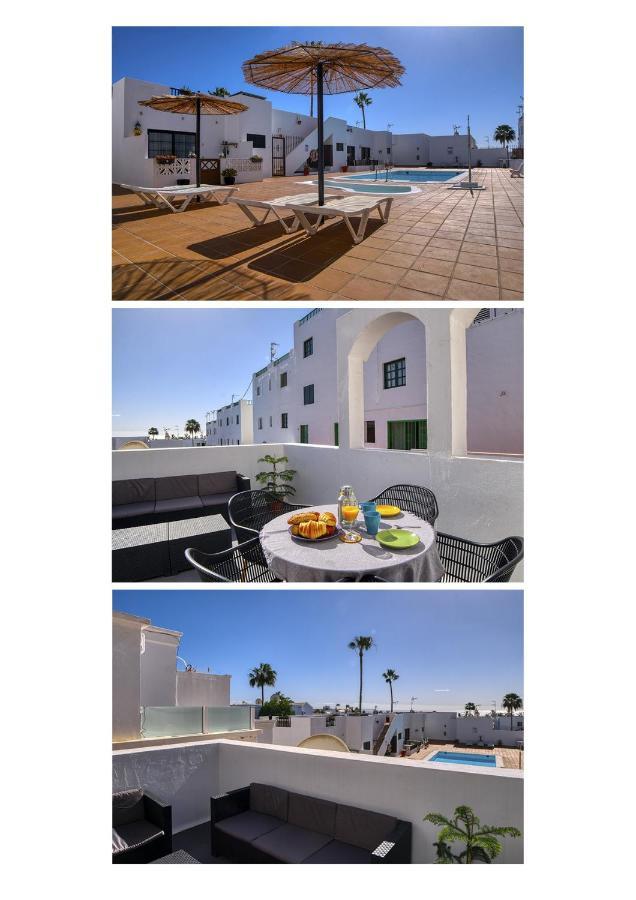 Sea Waves Lanzarote 500M From Playa Grande Big Terrace And Pool Vila Puerto del Carmen  Exterior foto